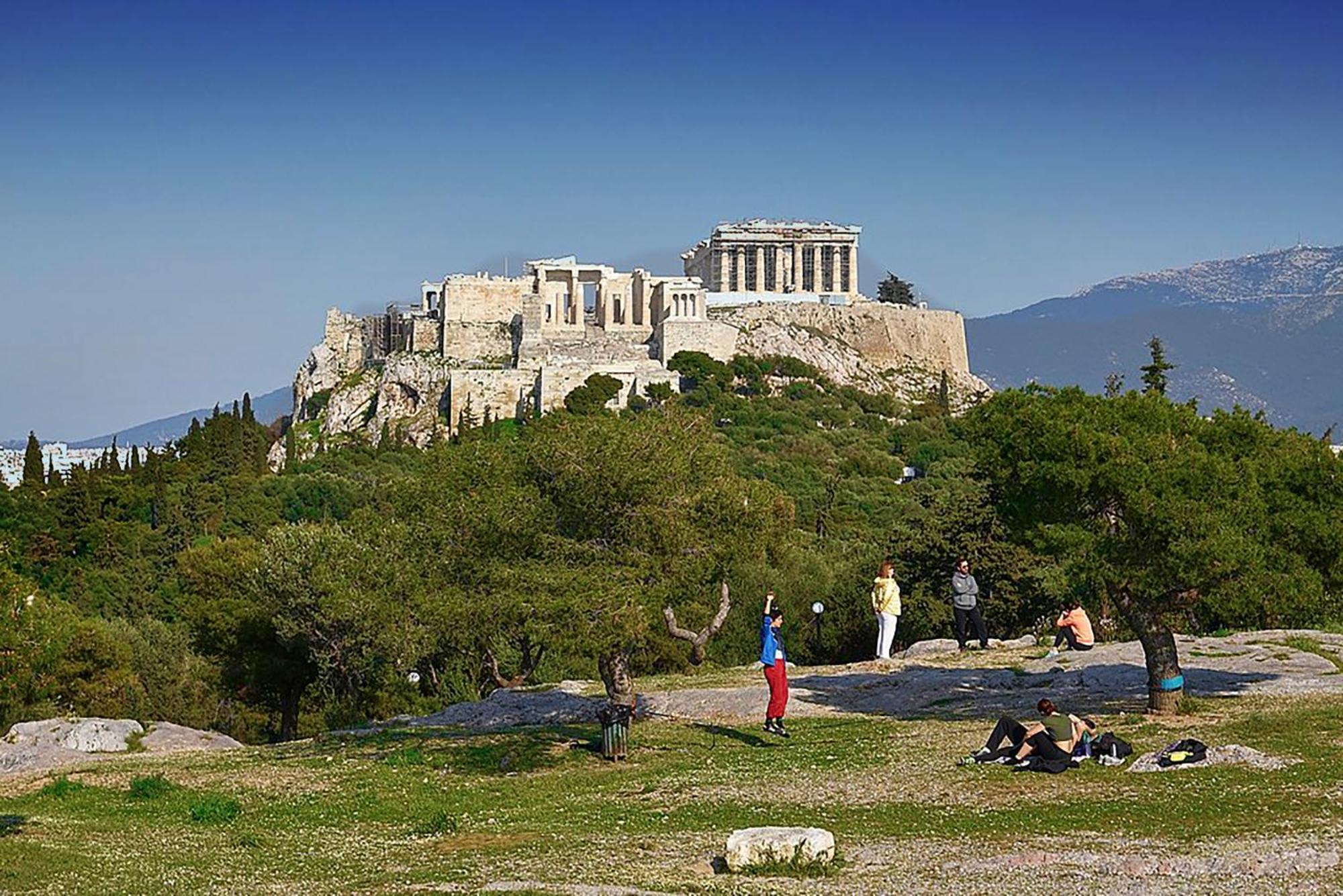 Athens Vibe In Historic Center Lejlighed Eksteriør billede
